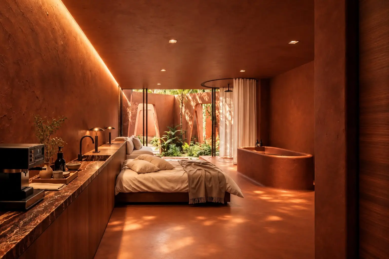 1 Bed Lux apartment interior