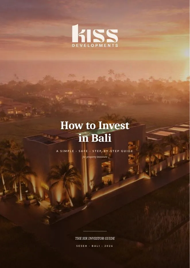 Cover of the How to Invest in Bali guide